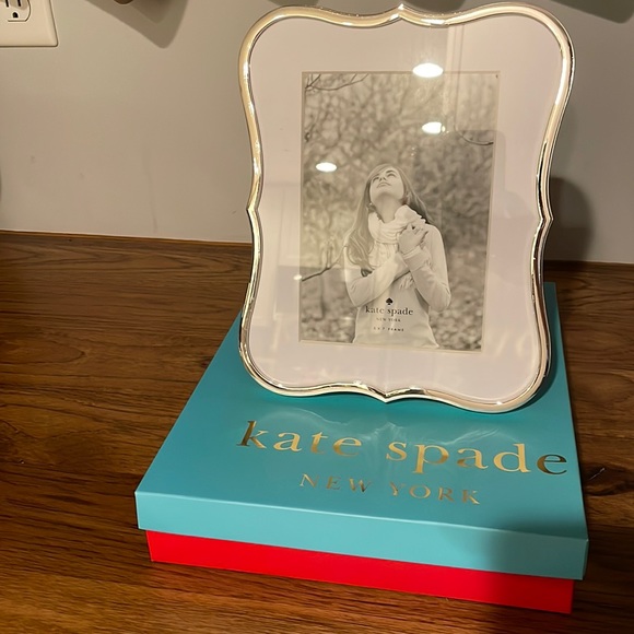 kate spade Accents Kate Spade Crown Point Silver Frame Poshmark